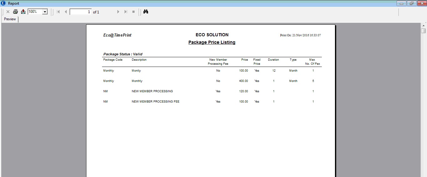 ECO Attendance System